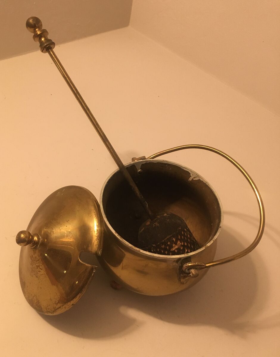 Antique brass fire starter - $25