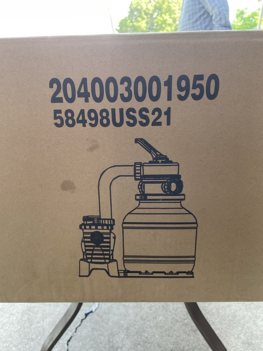 Flowclear Pool Filter Pump and Sand Filter System - New in Box