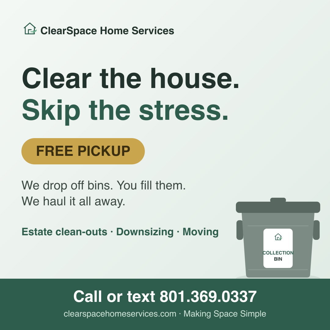 Free Junk Removal & Home Cleanouts – Utah County | ClearSpace