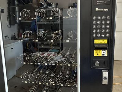 Fully working vending machine