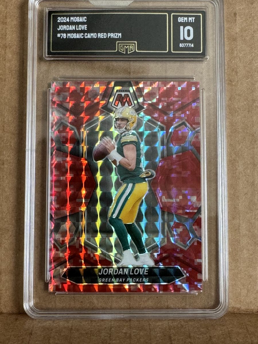 Mint 10 Graded Jordan Love!