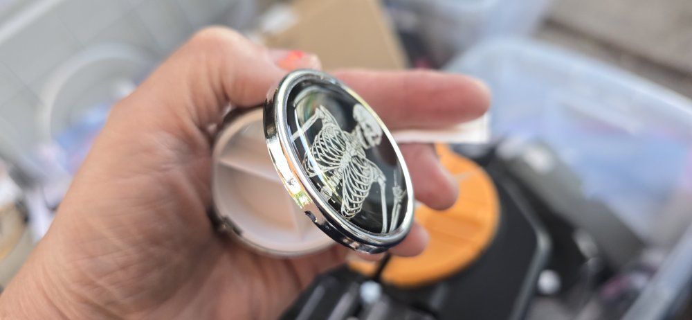 Pill Box Organizer Silver Metal Case