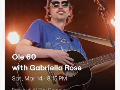 saturday Night Ole 60 Tickets March 14th