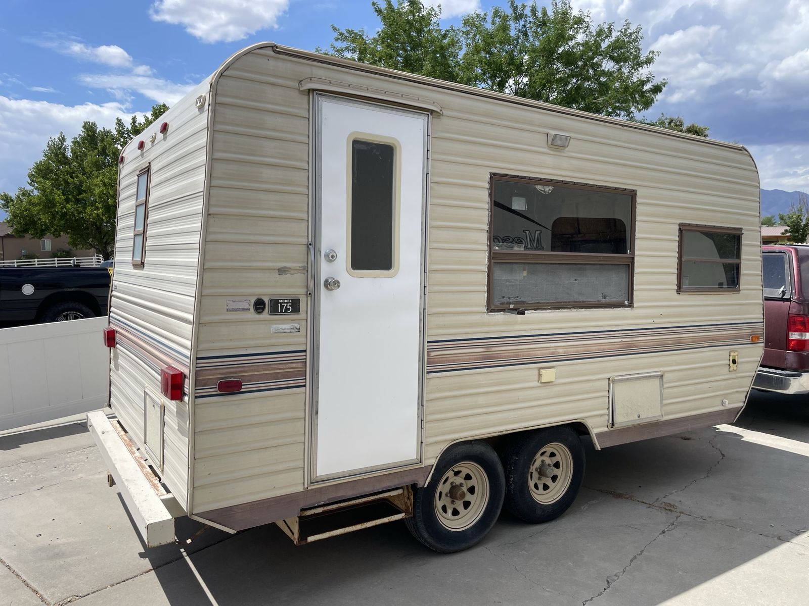 Vintage Maylay Companion Model 175 Travel Trailer - Used Condition, Needs TLC