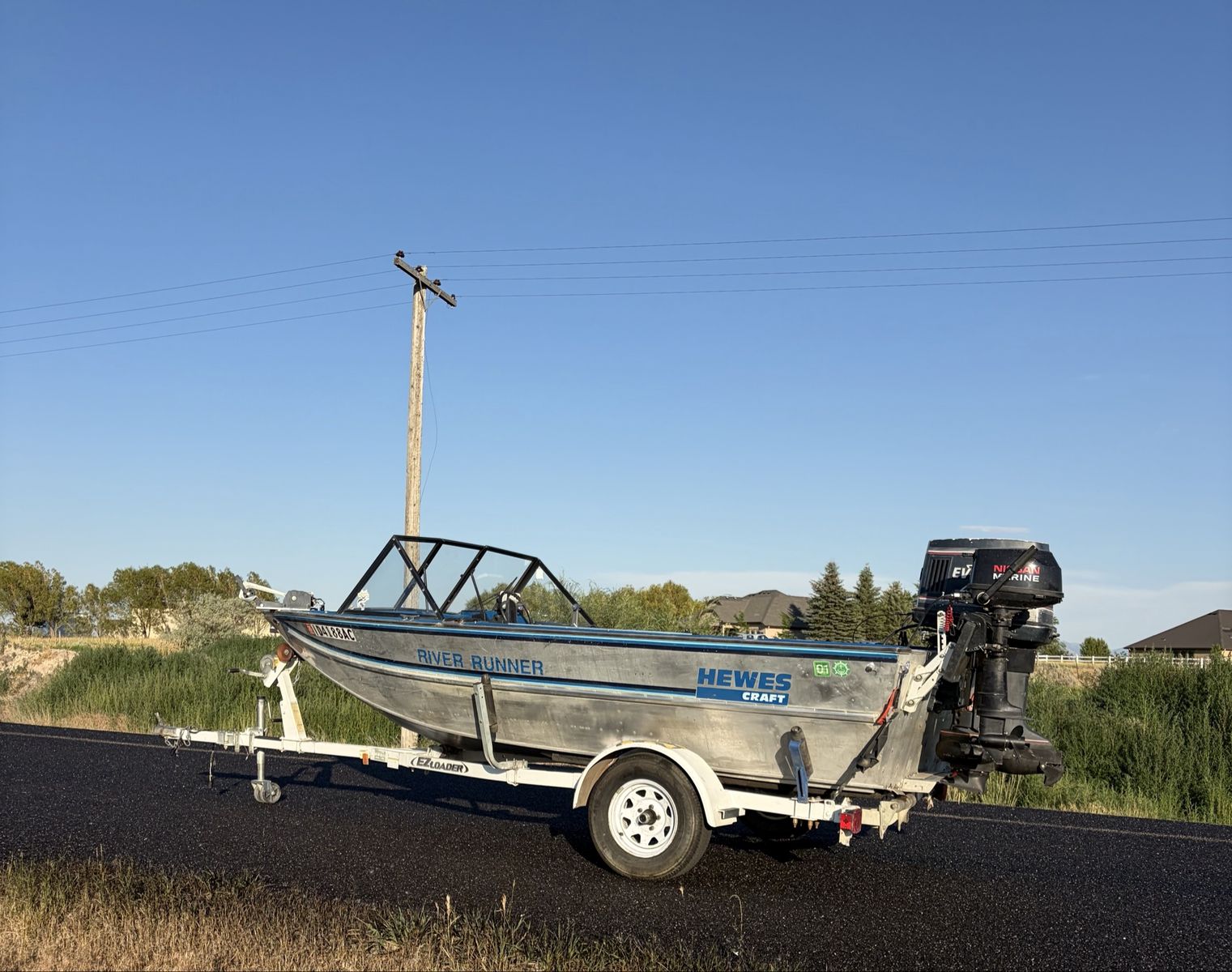 Hewes River Boat with 150HP engine