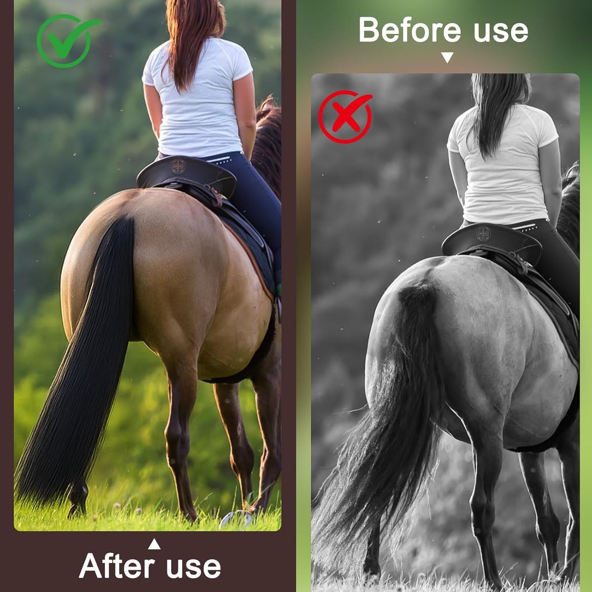 Zeyune Horse Tail Extension Kit