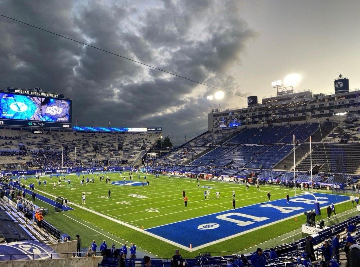 Lower Bowl Tix to Every BYU Football game with Chair backs