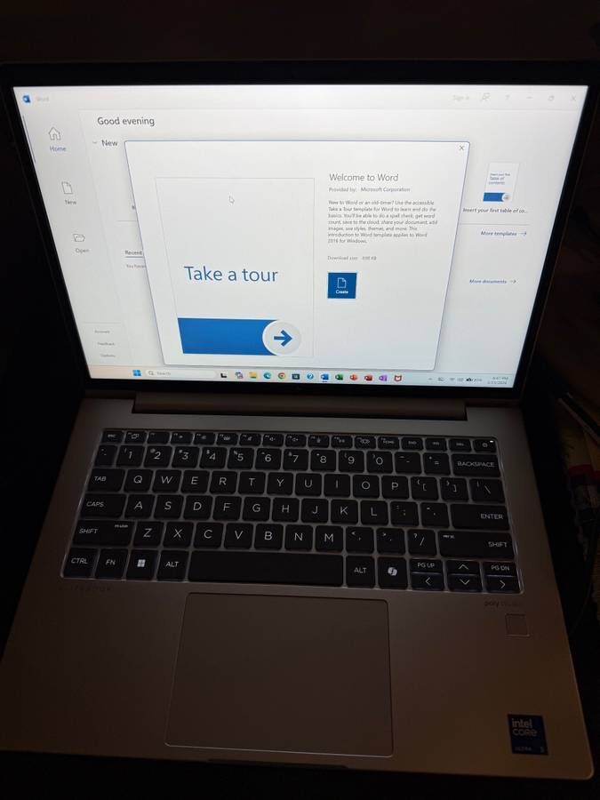 HP Ultra 5 Elitebook 16 GB RAM 255 GB SSD