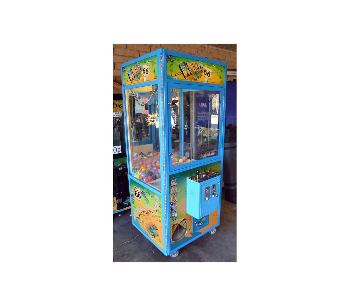 Arcade Game Claw Crane Machine Route 66 S&B Toy Company