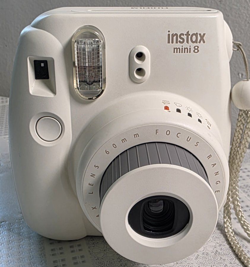 Fujifilm Instax Mini 8 Instant Film Camera White