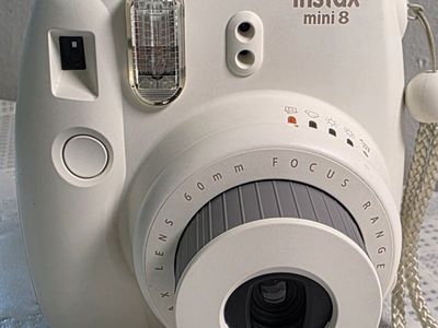 Fujifilm Instax Mini 8 Instant Film Camera White