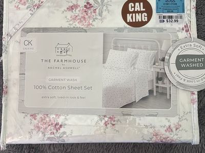 Brand new sheet set : cal king