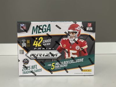 2025 Panini NFL Prizm Football Mega Box