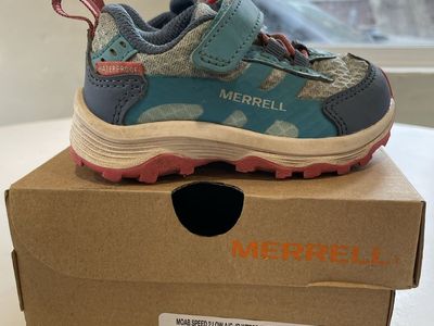 Merrell Moab Speed 2 Low Waterproof Kids Hiking Shoes Size 5 M