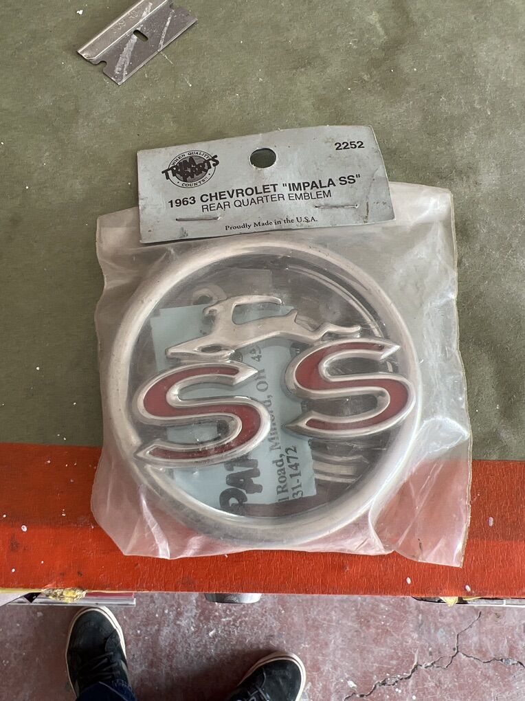 Impala Qtr Panel Emblem