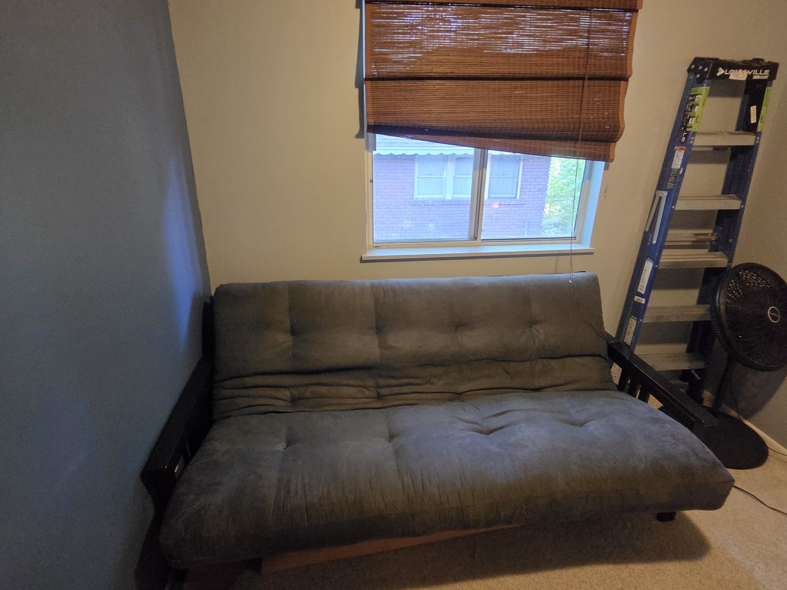 Solid wood futon