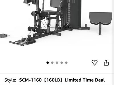 SincMill SCM-1160 160LB All-in-One Home Gym Fitness Machine