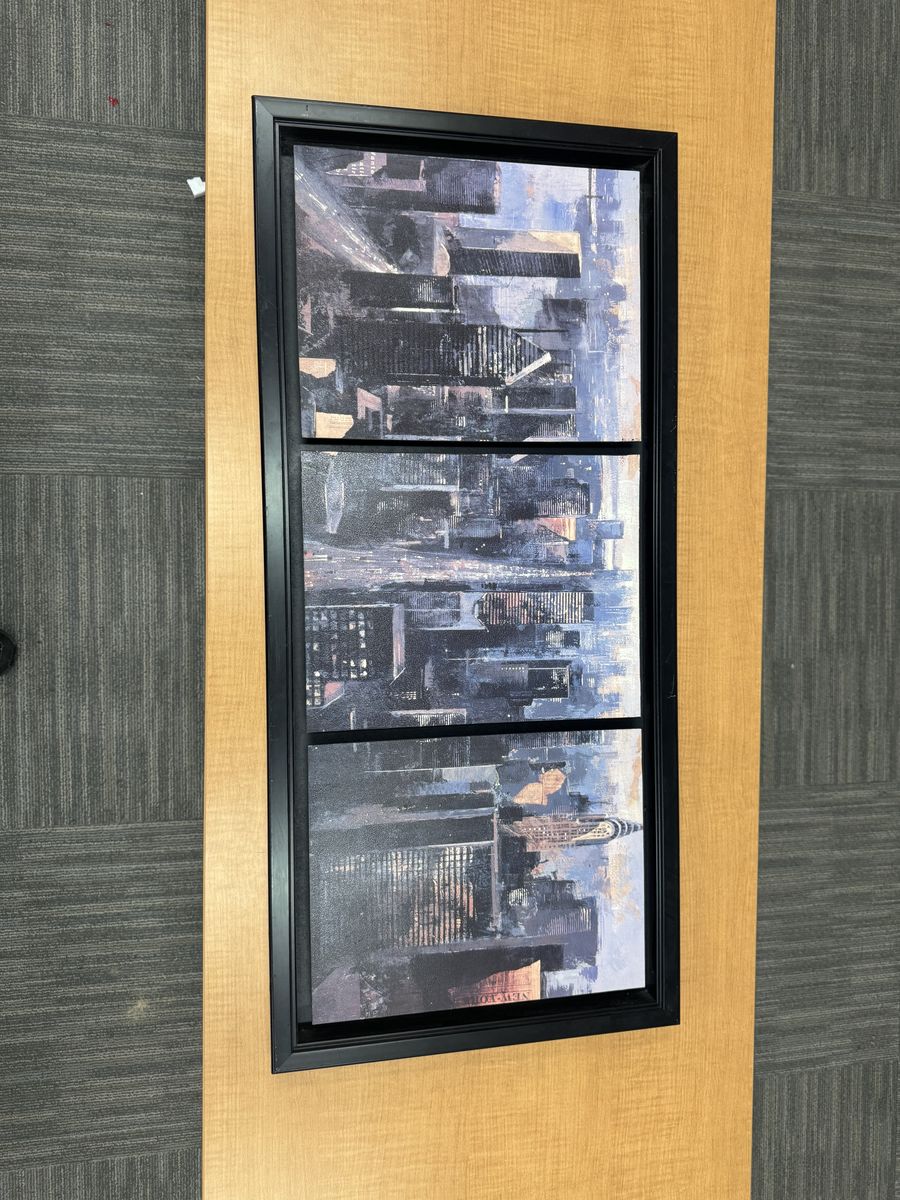 Manhattan Skyline Central Ave by Marti Bofarull