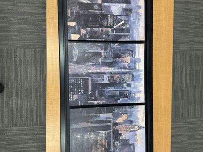 Manhattan Skyline Central Ave by Marti Bofarull