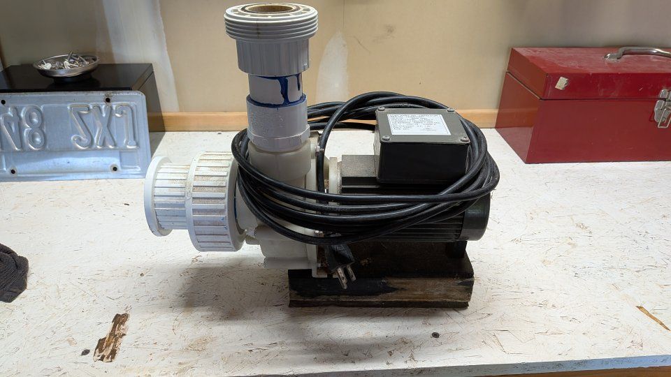 Flair CB442-012R Spa Hot Tub Pump 0.12 HP 115/230V 1650 RPM Thermally Protected