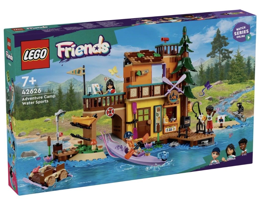 LEGO Friends Adventure Camp Water Sports 42626 - NEW