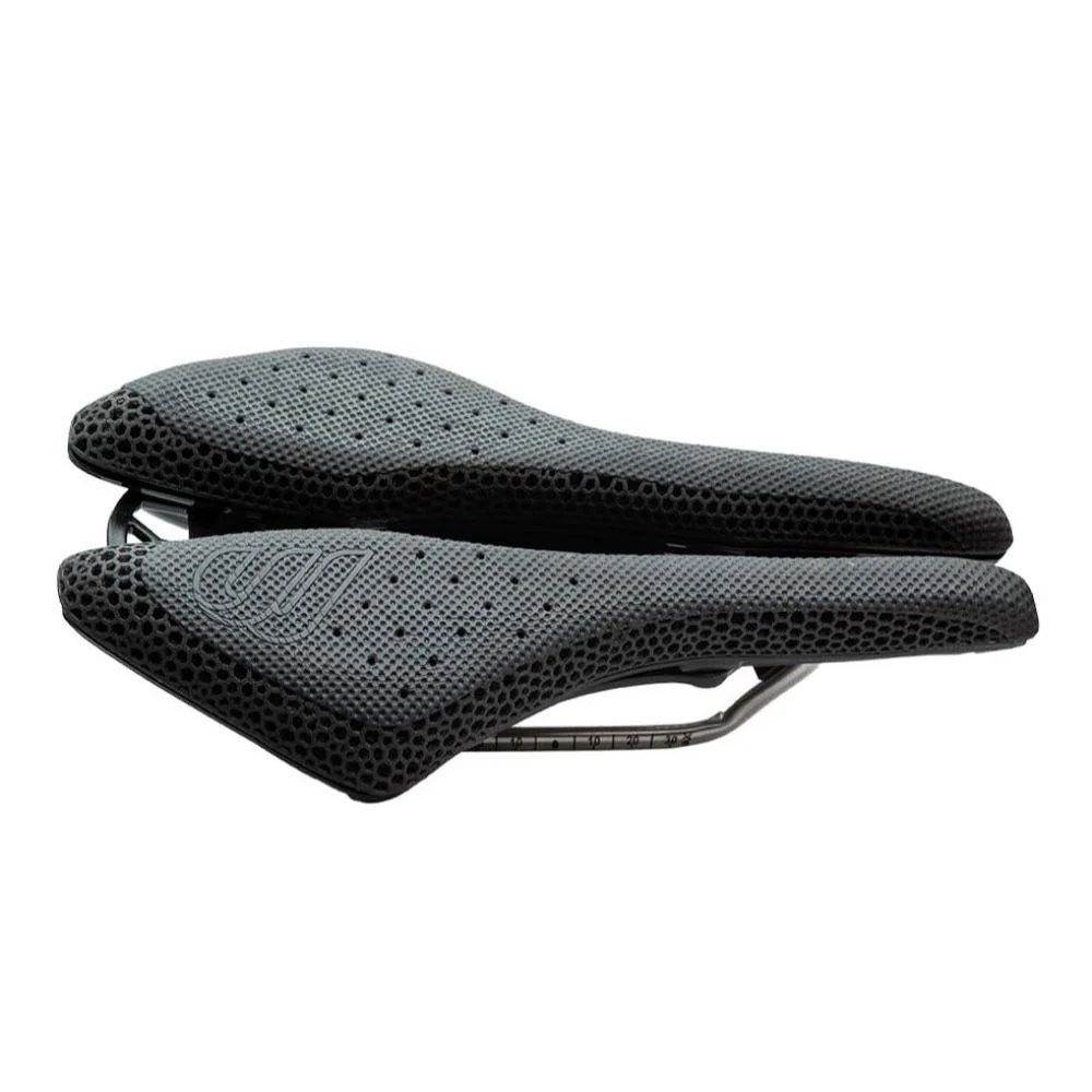 BiSaddle 3D Saint Pro Saddle - Adjustable Width, Carbon Fiber Rails, Lightweight for Road/TT/E-bike