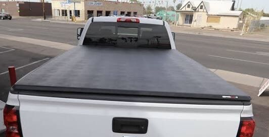 Silverado Sierra 8' Bed Tonneau Cover