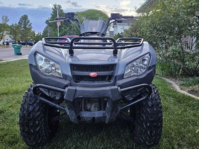 2009 Kymco MXU 375 ATV - Gray All-Terrain Vehicle
