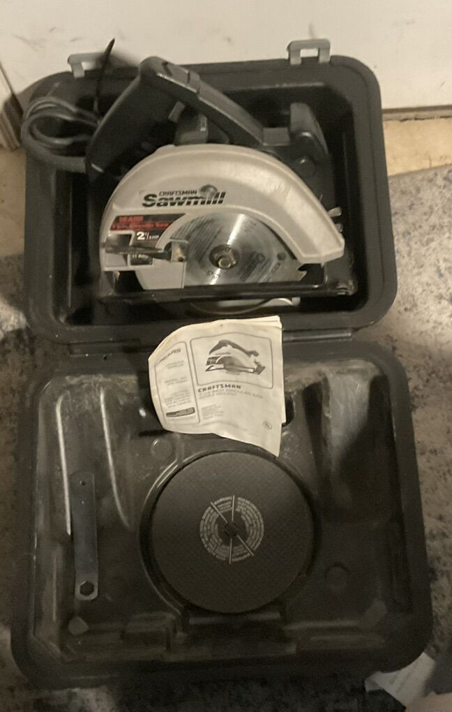 Sears Craftsman Sawmill 2 1/4 Hp Circular Saw