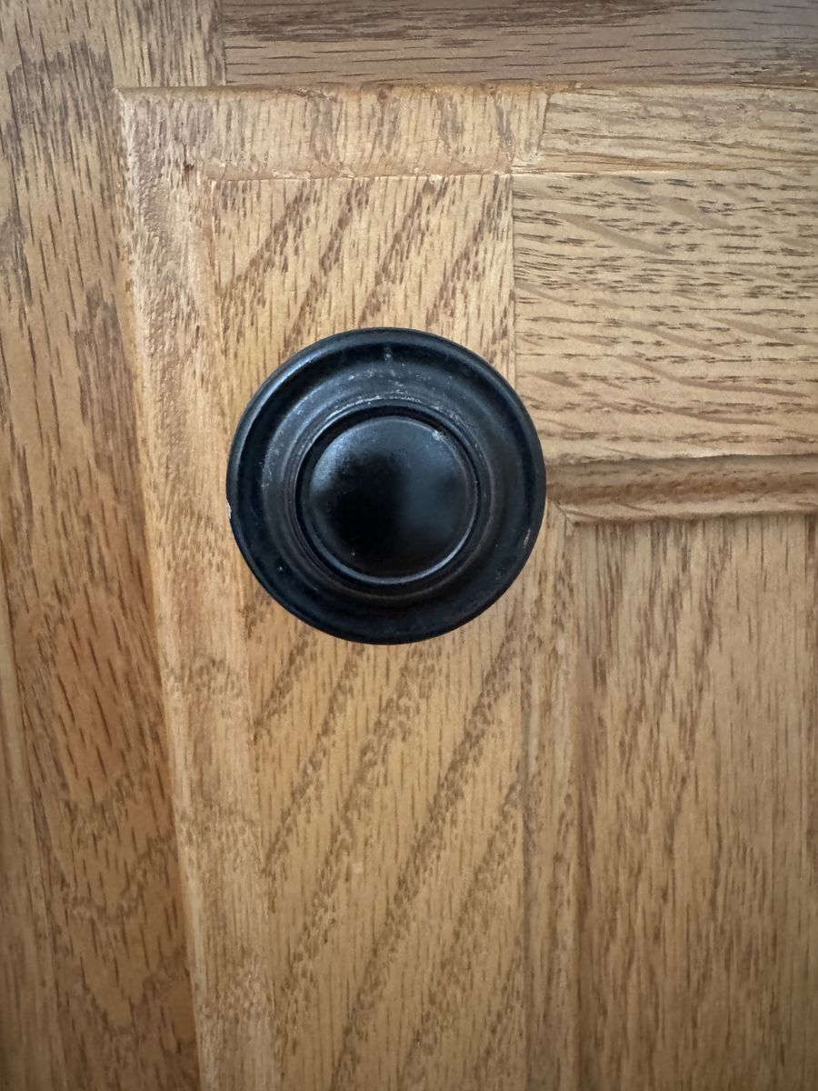 Oil Rubbed Bronze Cabinet or Drawer Knobs Kitchen Hardware