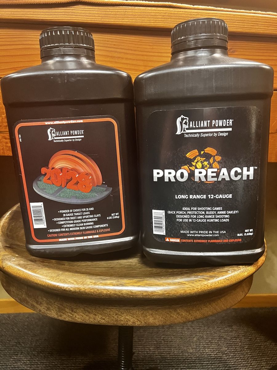 Alliant Powder 20/28 & Pro Reach Shotgun Powder Set - 2x 8lb Containers for 12, 20 & 28 Gauge
