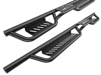 Garvee Black Steel Running Boards Side Steps Jeep Gladiator JT