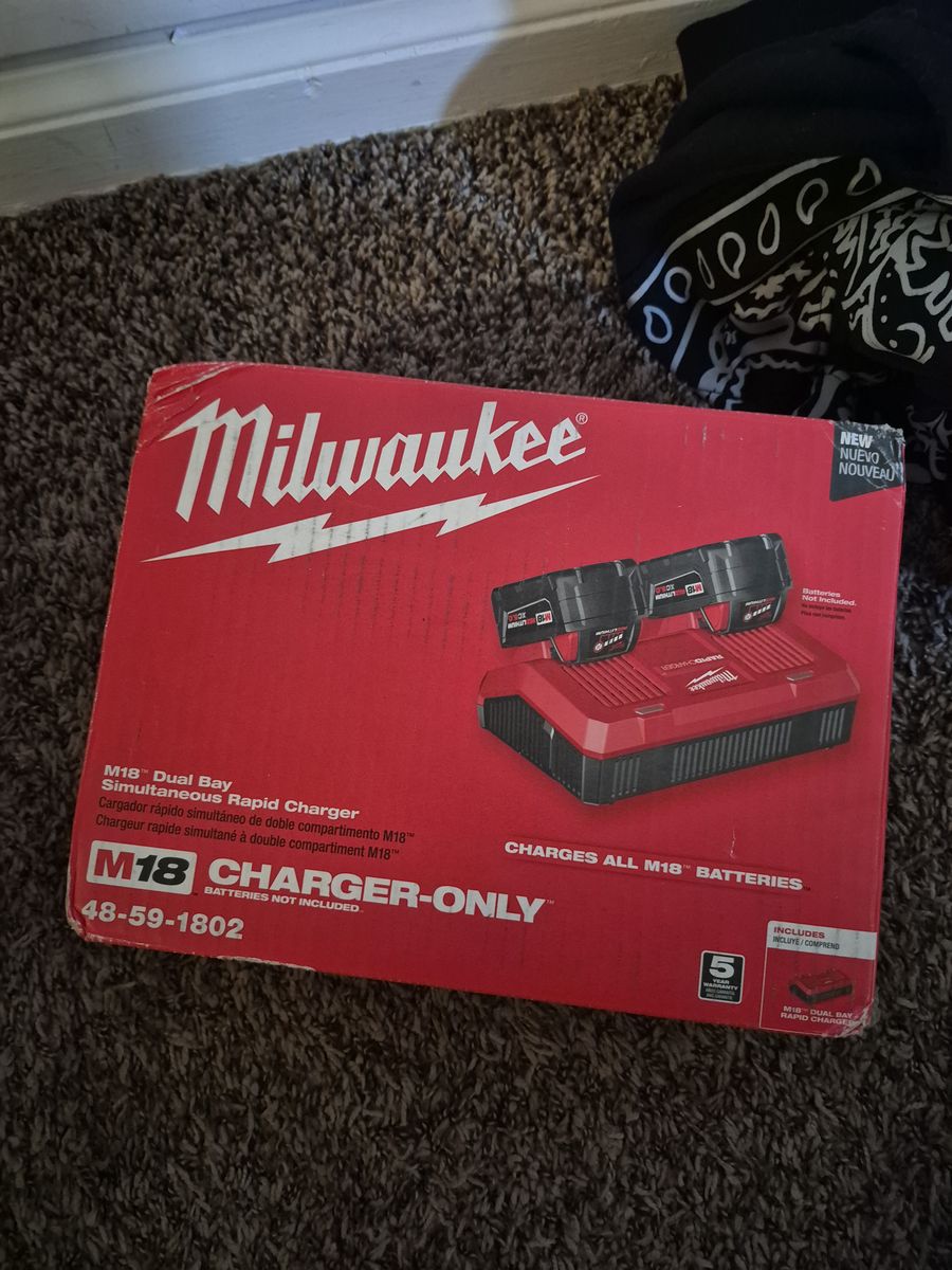 New in box Milwaukee charger