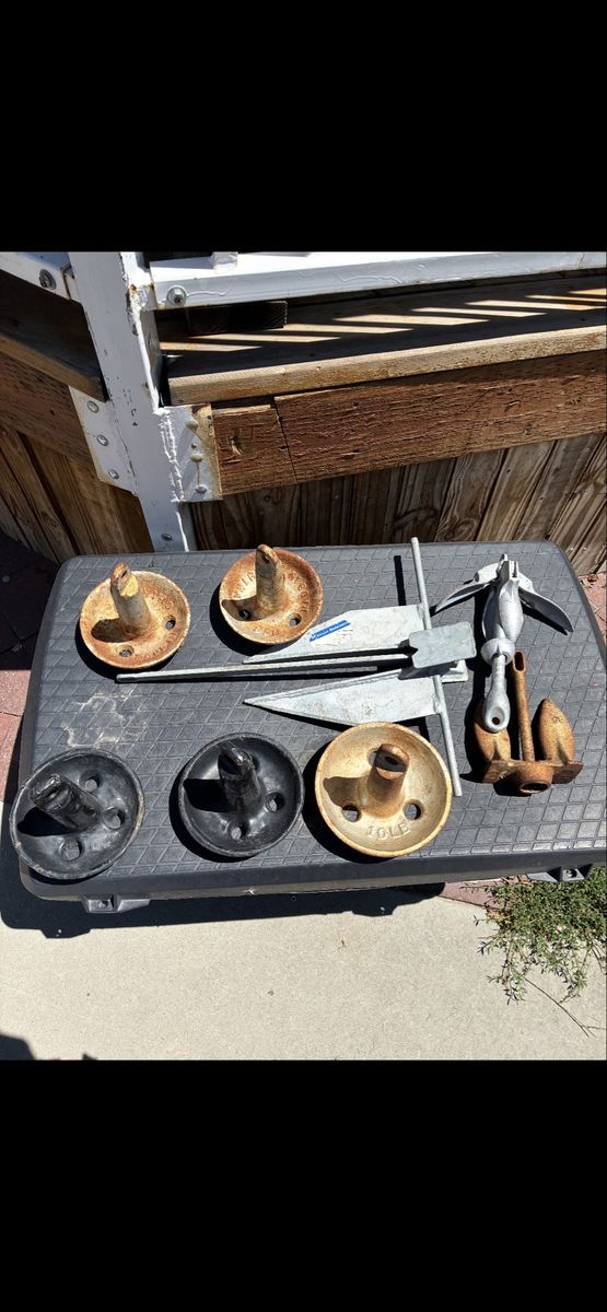 Assorted Boat Anchors / Danforth Etc.