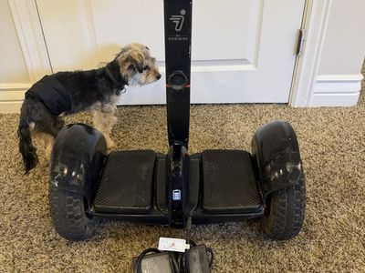 Segway Ninebot S Self-Balancing Electric Scooter with Knee Control Bar