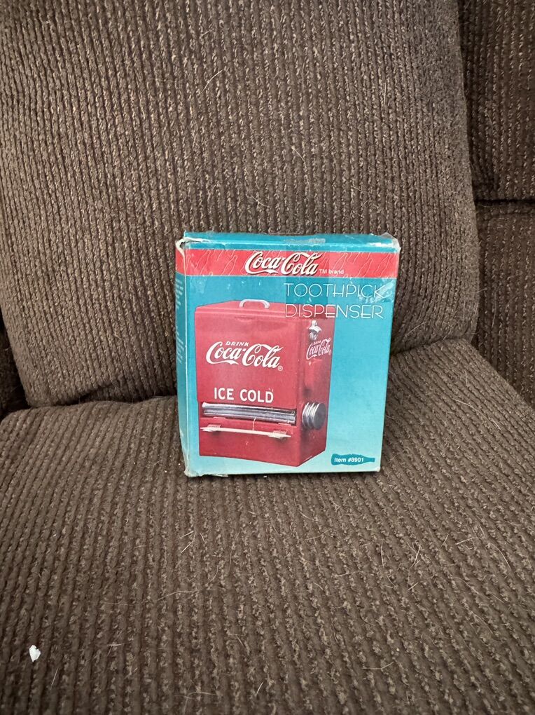 Coca Cola Vintage Toothpick Dispenser