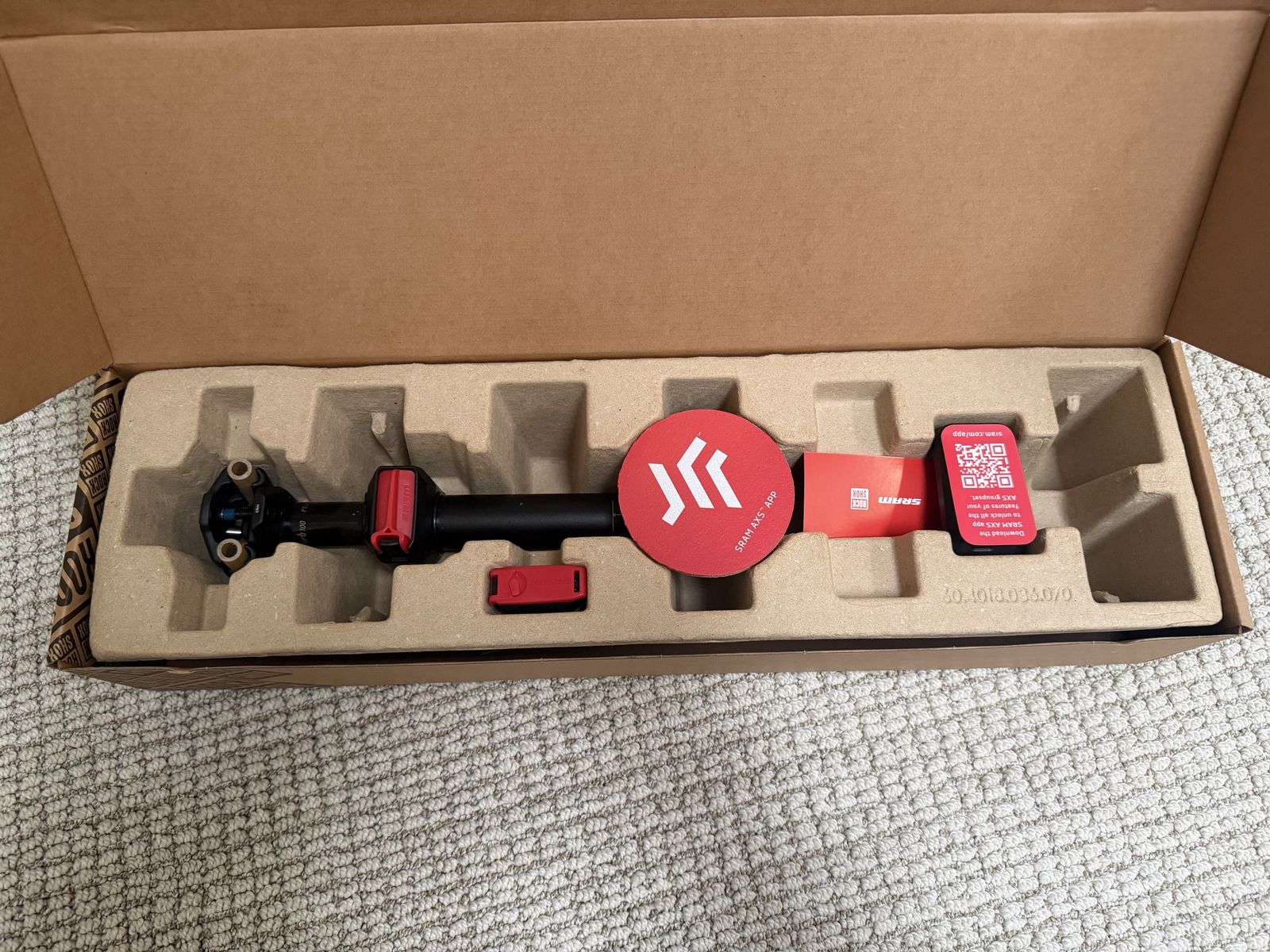 NEW SRAM Reverb AXS B2 30.9 100mm dropper