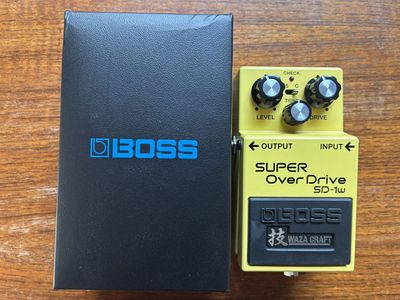 Boss SD-1 Waza Craft