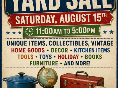 eBay Inventory Garage Sale ~ Stansbury Park ~ Saturday 11-5