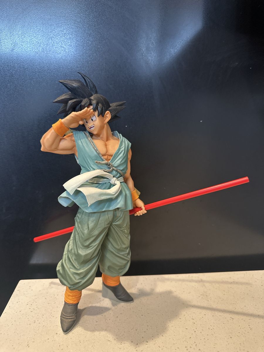 Dragon Ball Goku Anime Figure with Power Pole