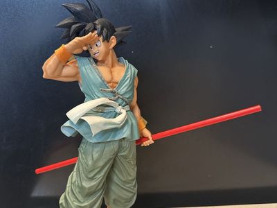 Dragon Ball Goku Anime Figure with Power Pole