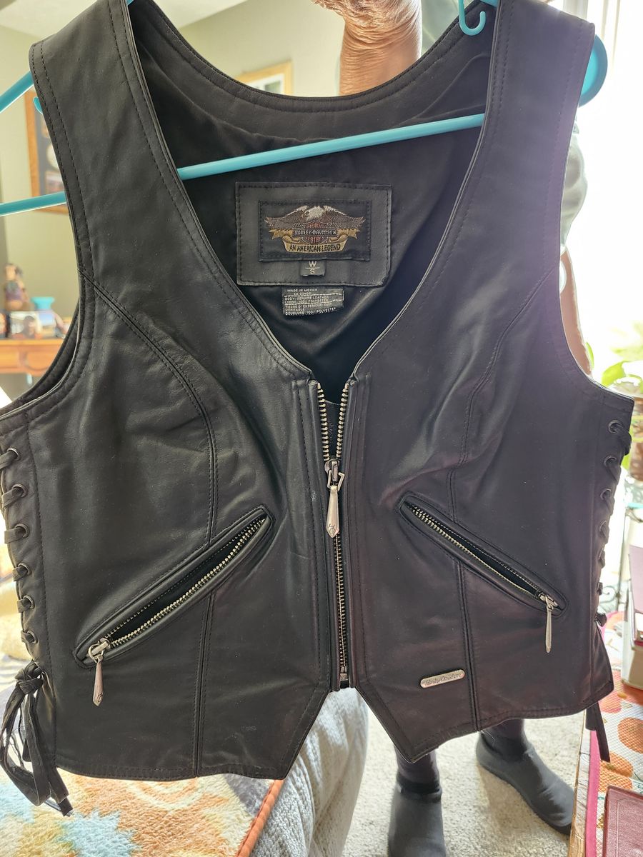 Woman's Harley vest