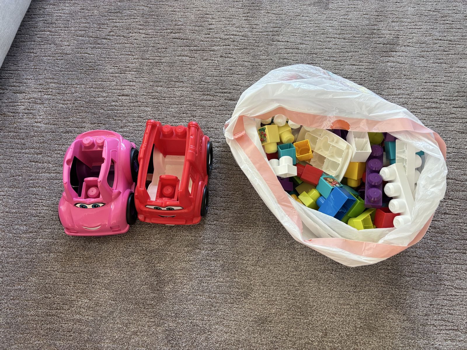 Mega Bloks Lot with Cars