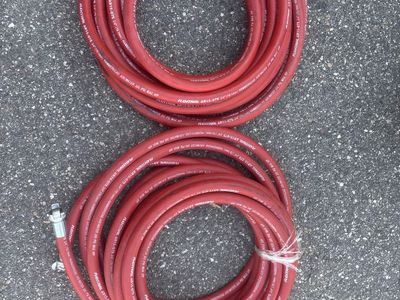 Flextral AR15-075 3/4" Hammerhead Air/Water Hose (2 Coils) - 300 PSI