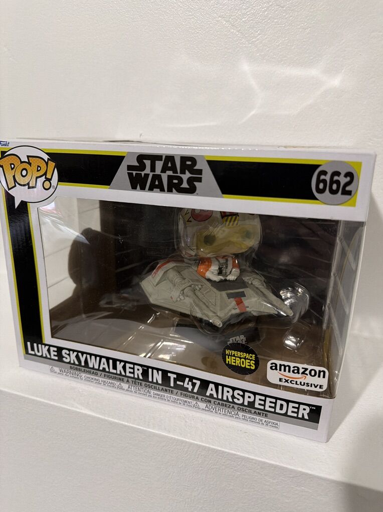 Luke Skywalker In T-47 Airspeeder Funko Pop! 662