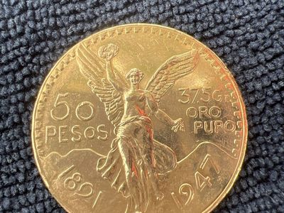 50 pesos gold coin “CENTENARIO”