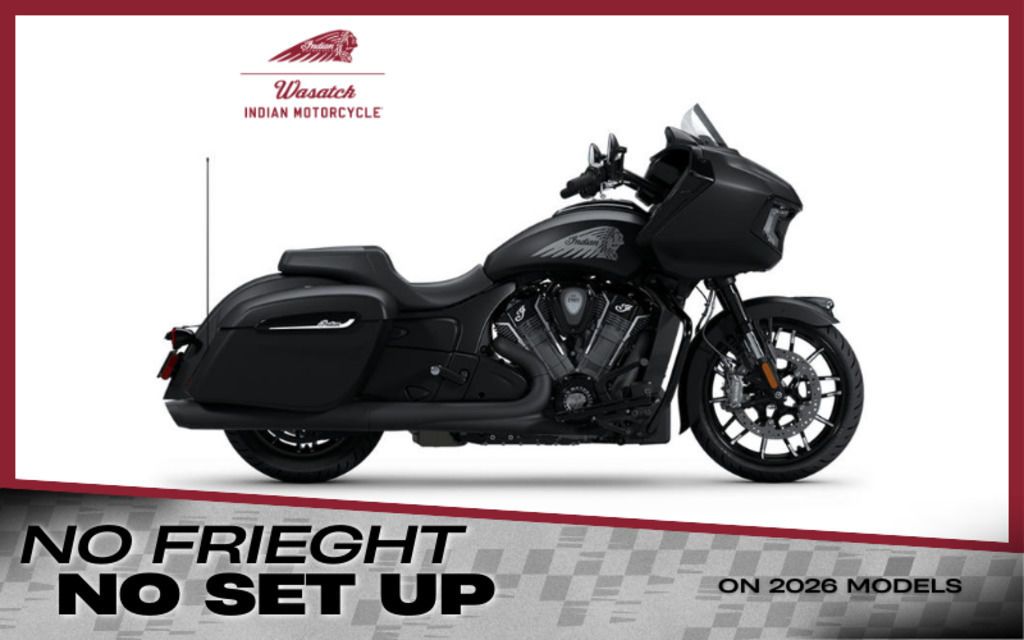 2025 Indian Motorcycle® Challenger® Dark Horse® w/PowerBand Audio Black Smoke