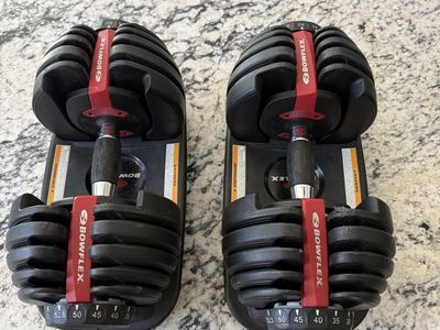 Bowflex adjustable dumbbells