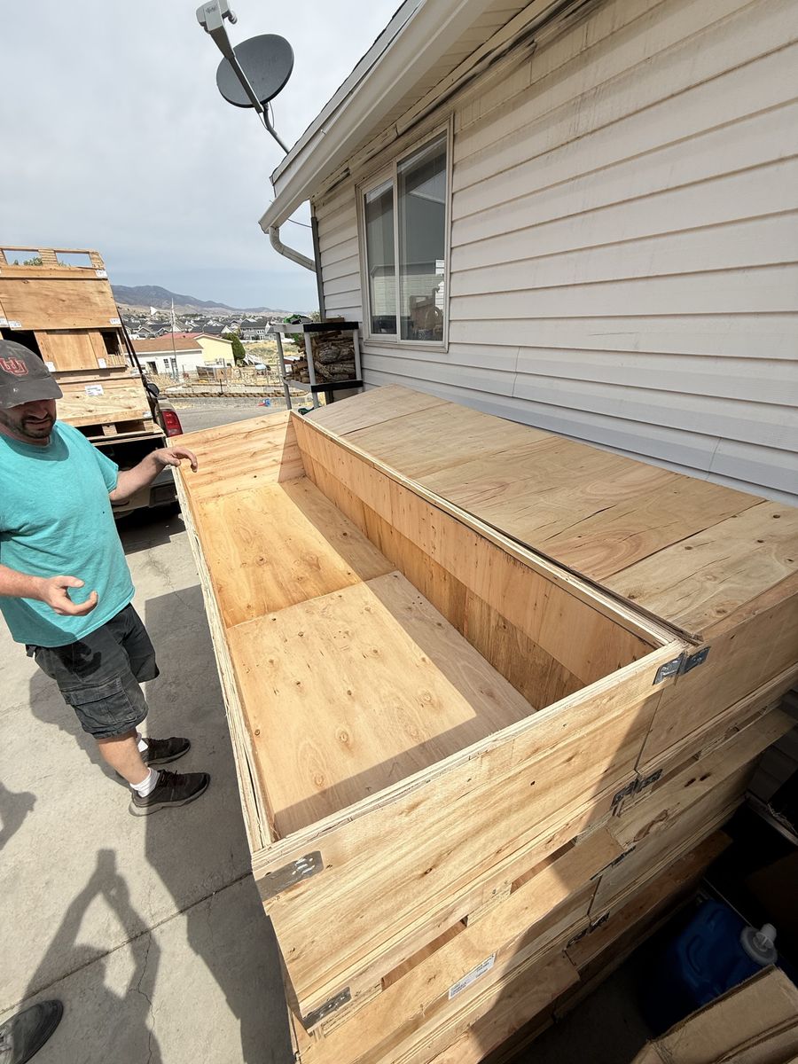 Wooden Plywood Crates