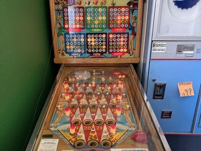 Lite a Line vintage pinball bingo style arcade